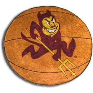  Arizona State University Basketball Rug: Sports & Outdoors