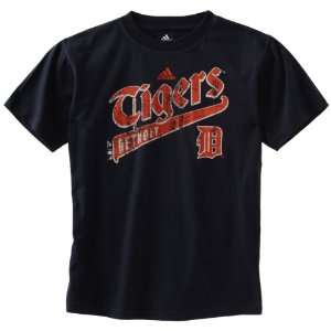 MLB Youth Detroit Tigers Gothic Sweep S/S Vintage Tee  