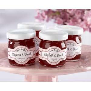  Spread the Love Personalized Strawberry Jam Wedding Favors 