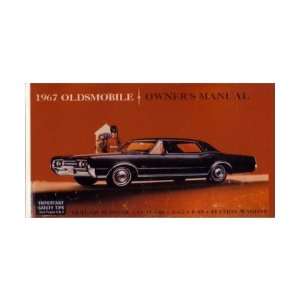  1967 OLDSMOBILE 442 CUTLASS F 85 Owners Manual Guide 