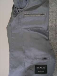 Peek & Copopenburg Tweed Sport Coat Blazer Gray Wool 42R PERFECT 