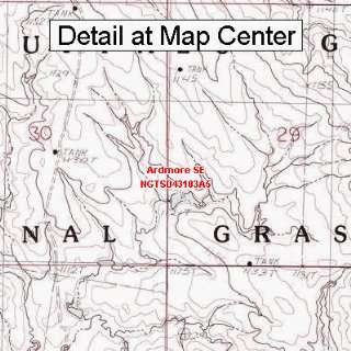   Map   Ardmore SE, South Dakota (Folded/Waterproof)