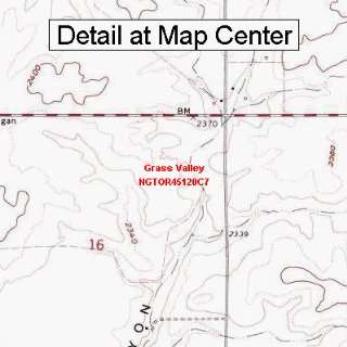   Map   Grass Valley, Oregon (Folded/Waterproof): Sports & Outdoors