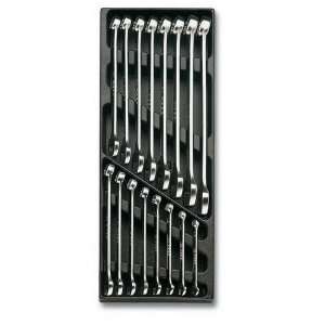 Beta 2424 T15 Offset Combination Wrench Set, 16 Pieces ranging from 
