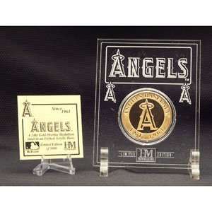  Los Angeles Angels 24Kt Gold Coin In Archival Etched 