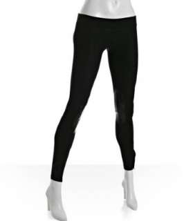 LnA black stretch cotton riding pant leggings  BLUEFLY up to 70% off 