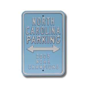   Champions AUTHENTIC METAL PARKING SIGN (12 X 18): Sports & Outdoors