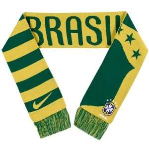    Nike Brasil Gold Green National Team Scarf
