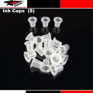 100 Ink Caps Small Plastic Cups Tattoo Supplies #9 ACC1003  