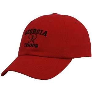 Top of the World Georgia Bulldogs Red Tennis Sport Drop Adjustable Hat 