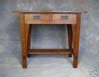REPRODUCTION STICKLEY LIBRARY TABLE #615 MISSION OAK  