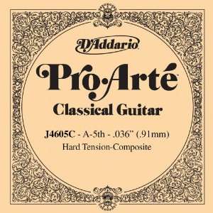  DAddario J4605C Pro Arte Nylon Classical Guitar Single 
