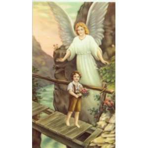  Boys Guardian Angel Prayer Card: Toys & Games
