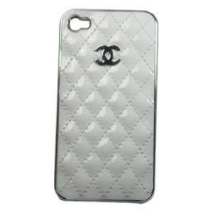  Designer Iphone 4 4s Chanel Stylish Leather Case with Box 