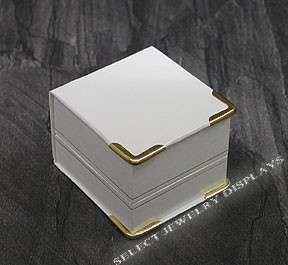   box item cr3 w w white leather ring gift box description ring gift