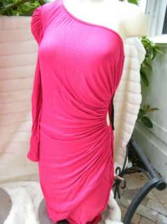 BEBE DRESS KARDASHIAN Goddess Wrap Dress pink 156566  