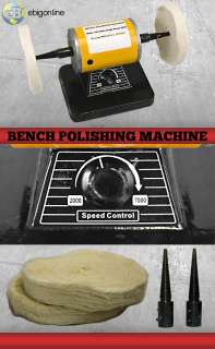   brand new high quality high speed bench polisher this buffer polisher