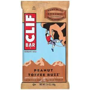  Clifbar Clif Bar Food Clf Bar Peanut Toffee Buzz Bx/12 