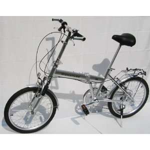    Downtube VIII 8sp Silver Folding Bicycle