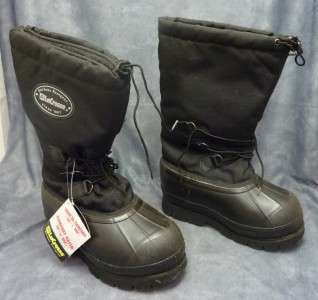 LaCrosse SNOW winter Pack Pac Boots Mens 8 medium Black NIB removable 