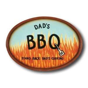    RAM Gameroom ODR805 Dads BBQ Outdoor Sign