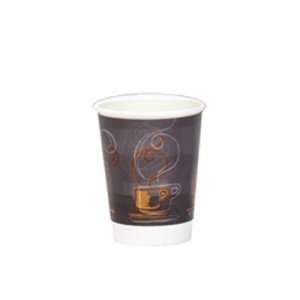Dixie Insulair Insulated Paper Cups, Hot/Cold, 12 oz., Aroma Design 