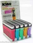 50 MINI BIC LIGHTERS Disposable Assorted Colors  