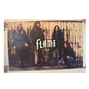  Flame Poster Band Shot 