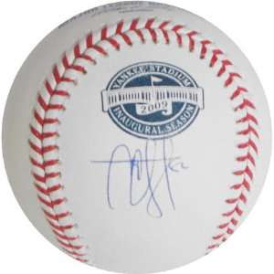  CC Sabathia Autographed Baseball 2009 Inuagural Season at 