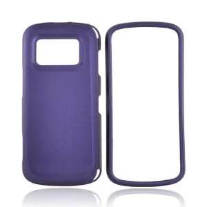  For Nokia N97 Rubberized Plastic Case Cover PURPLE Cell 