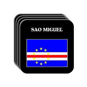  Cape Verde   SAO MIGUEL Set of 4 Mini Mousepad Coasters 