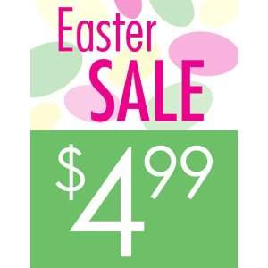  Easter Sale Pink Green Sign