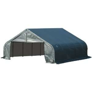  ShelterLogic 80044 Green 18x20x10 Peak Style Shelter 