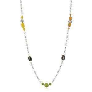  Bronzed by Barse Multi Stone Necklace: Jewelry