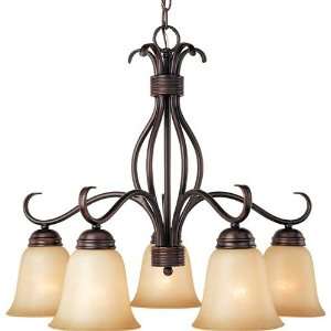  Basix Collection 5 Light 26 Oil Rubbed Bronze Down Light 