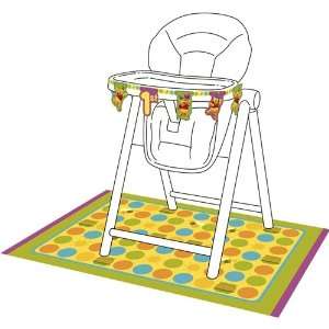  Poohs First Birthday High Chair Set Toys & Games