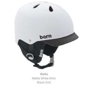 Bern Watts Helmet   Matte White 