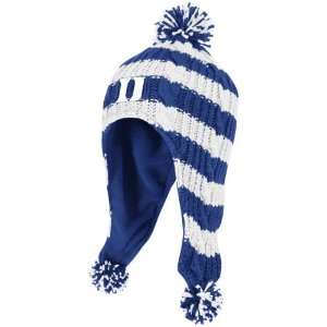 Duke Blue Devils Youth adidas Tassel Knit Hat:  Sports 