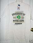 Vintage Notre Dame University snapback hat NWT Rudy  