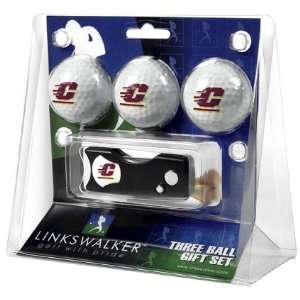  Central Michigan Chippewas Spring Action Divot Tool & 3 