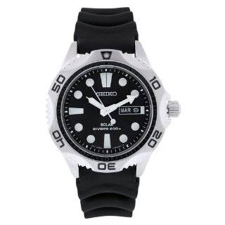   Drive Professional Diver Black Rubber Strap Watch: Citizen: Watches