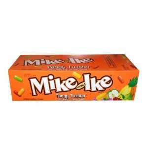 Mike and Ike Tangy Twister 0.9 Ounce Packs (Pack of 24)  