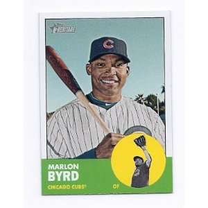  2012 Topps Heritage #58 Marlon Byrd Chicago Cubs: Sports 