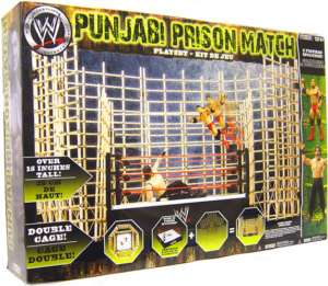 WWE Ring Punjabi Prison Match Playset w/ Batista Khali  
