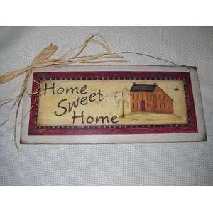 Home Sweet Home Saltbox House Wall Art Sign:  Home 