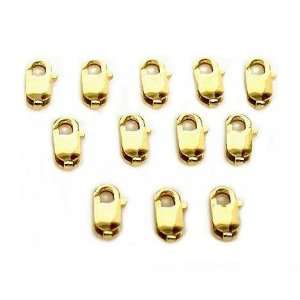  12 14K Gold Lobster Clasp Safety Chain 8x3