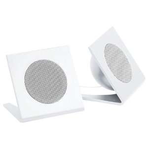   Flat Speakers   Retail Packaging   White  Players & Accessories