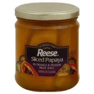   Sliced Papaya in Orange and Passion Fruit Juice   12 Jars (15.5 oz ea