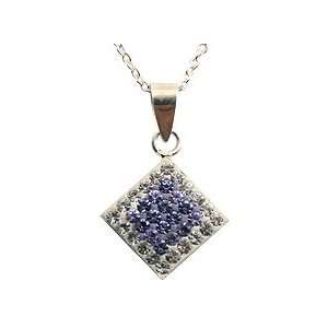  Silver crystal Pendant by GlitZ JewelZ ©   bling bling 