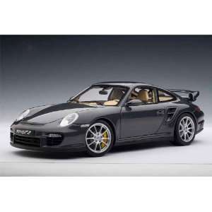  Porsche 911 (997) GT2 1/18 Dark Grey Toys & Games